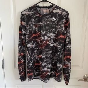 Men’s Small Craft Technical Long Sleeve Running Tee